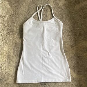 Lululemon White Women's Halter Top
